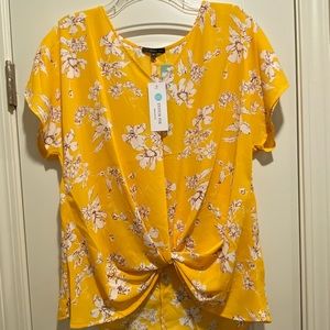 Women’s floral blouse